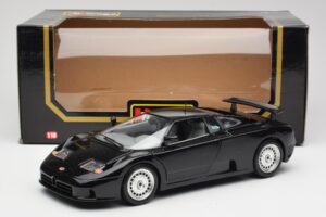 Bugatti EB110 Negru Bburago 1:18 3055 Metal - imaginea 8 din 8