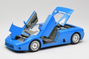 Bugatti EB110 Albastru Bburago 1:18 3035 Metal - imaginea 2 din 8