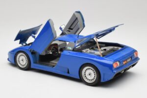Bugatti EB110 Albastru Închis Bburago 1:18 3035-DB Metal - imaginea 5 din 8