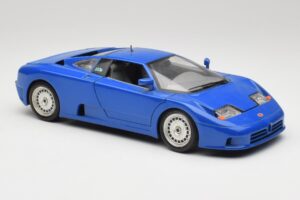 Bugatti EB110 Albastru Închis Bburago 1:18 3035-DB Metal - imaginea 6 din 8