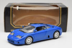 Bugatti EB110 Albastru Închis Bburago 1:18 3035-DB Metal - imaginea 8 din 8