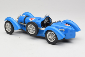 Bugatti Type 51 Grand Prix #14 Albastru Bburago 1:18 3012-M1 Metal - imaginea 5 din 6