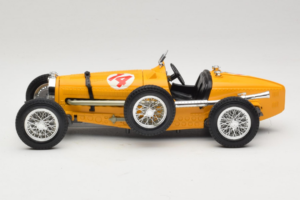 Bugatti Type 59 #14 Grand Prix Portocaliu Bburago 1:18 3012 Metal - imaginea 3 din 6