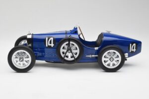 Bugatti Type 35 #14 Dark Blue Norev 1:12 125703 Metal - imaginea 3 din 6