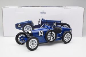 Bugatti Type 35 #14 Dark Blue Norev 1:12 125703 Metal - imaginea 6 din 6