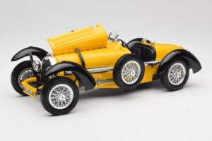 Bugatti Type 59 Galben Bburago 1:18 3005 Metal - imaginea 2 din 8