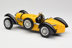 Bugatti Type 59 Galben Bburago 1:18 3005 Metal - imaginea 7 din 8