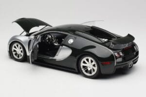 Bugatti Veyron Edition Centenaire Chrome Green Minichamps 1:18 100110852 Metal - imaginea 5 din 8