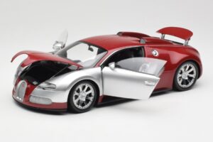 Bugatti Veyron Edition Centenaire Chrome Red Minichamps 1:18 100110851-O Metal - imaginea 2 din 8