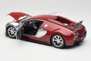Bugatti Veyron Edition Centenaire Chrome Red Minichamps 1:18 100110851-O Metal - imaginea 5 din 8