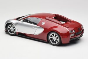 Bugatti Veyron Edition Centenaire Chrome Red Minichamps 1:18 100110851-O Metal - imaginea 7 din 8