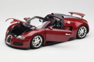 Bugatti Veyron Grand Sport Roșu Minichamps 1:18 100110832 Metal - imaginea 2 din 9