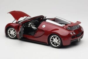 Bugatti Veyron Grand Sport Roșu Minichamps 1:18 100110832 Metal - imaginea 6 din 9