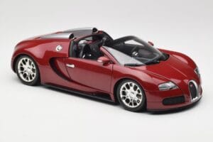 Bugatti Veyron Grand Sport Roșu Minichamps 1:18 100110832 Metal - imaginea 7 din 9