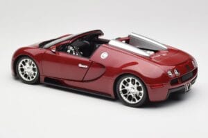 Bugatti Veyron Grand Sport Roșu Minichamps 1:18 100110832 Metal - imaginea 8 din 9