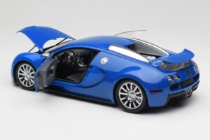 Bugatti Veyron Albastru Deschis Albastru Închis Minichamps 1:18 100110821 Metal - imaginea 5 din 8