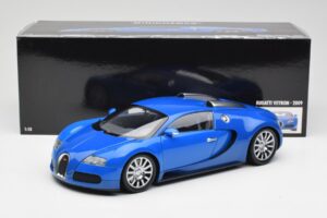 Bugatti Veyron Albastru Deschis Albastru Închis Minichamps 1:18 100110821 Metal - imaginea 8 din 8