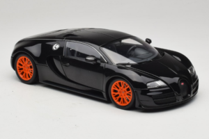 Bugatti Veyron Super Sport Black Metallic Minichamps 1:18 100110842 Metal - imaginea 6 din 8