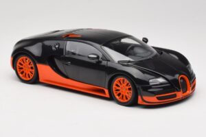 Bugatti Veyron Super Sport Top Gear Edition Minichamps 1:18 519101101 Metal - imaginea 6 din 8