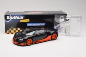 Bugatti Veyron Super Sport Top Gear Edition Minichamps 1:18 519101101 Metal - imaginea 8 din 8