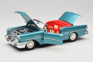 Buick Century Cabriolet Albastru Mira 1:18 6134 Metal - imaginea 2 din 8
