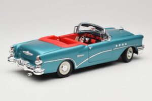 Buick Century Cabriolet Albastru Mira 1:18 6134 Metal - imaginea 3 din 8