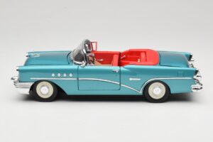Buick Century Cabriolet Albastru Mira 1:18 6134 Metal - imaginea 4 din 8