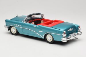 Buick Century Cabriolet Albastru Mira 1:18 6134 Metal - imaginea 7 din 8
