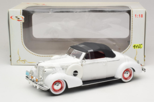 Buick Century Cabriolet Alb Signature Models 1:18 18131 Metal - imaginea 6 din 6