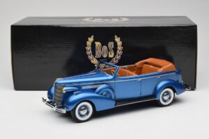 Buick Roadmaster 80-C Four Door Phaeton Blue Metallic BoS Models 1:18 BOS372 Rășină - imaginea 6 din 6