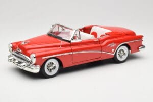 Buick Skylark Cabriolet Roșu Motormax 1:18 73129 Metal