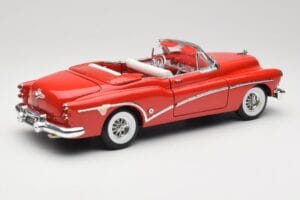 Buick Skylark Roșu Motormax 1:18 411393-M1 Metal - imaginea 3 din 8