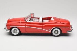 Buick Skylark Roșu Motormax 1:18 411393-M1 Metal - imaginea 4 din 8
