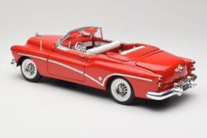Buick Skylark Roșu Motormax 1:18 411393-M1 Metal - imaginea 7 din 8