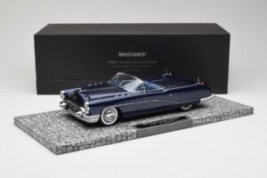 Buick Wildcat I Concept Albastru Închis Minichamps 1:18 107141331 Metal - imaginea 6 din 6