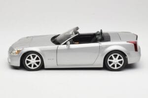 Cadillac XLR Cabrio Argintiu Hot Wheels 1:18 53838 Metal - imaginea 4 din 8