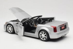 Cadillac XLR Cabrio Argintiu Hot Wheels 1:18 53838 Metal - imaginea 5 din 8