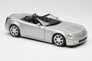 Cadillac XLR Cabrio Argintiu Hot Wheels 1:18 53838 Metal - imaginea 6 din 8
