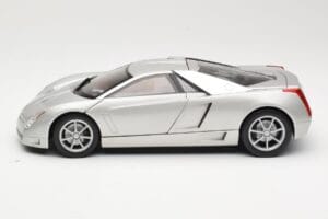 Cadillac Cien Argintiu Hot Wheels 1:18 57296 Metal - imaginea 4 din 8