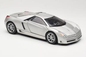 Cadillac Cien Argintiu Hot Wheels 1:18 57296 Metal - imaginea 6 din 8