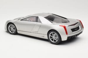 Cadillac Cien Argintiu Hot Wheels 1:18 57296 Metal - imaginea 7 din 8