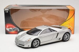 Cadillac Cien Argintiu Hot Wheels 1:18 57296 Metal - imaginea 8 din 8