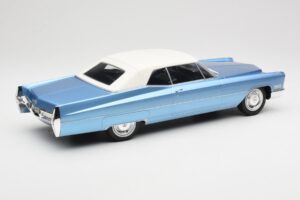 Cadillac DeVille Albastru KK-Scale 1:18 KKDC180314 Metal - imaginea 2 din 6
