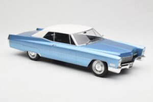 Cadillac DeVille Albastru KK-Scale 1:18 KKDC180314 Metal - imaginea 4 din 6