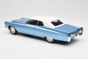 Cadillac DeVille Albastru KK-Scale 1:18 KKDC180314 Metal - imaginea 5 din 6