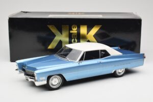 Cadillac DeVille Albastru KK-Scale 1:18 KKDC180314 Metal - imaginea 6 din 6