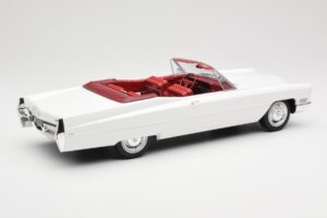 Cadillac DeVille Cabriolet Alb KK-Scale 1:18 KKDC180313 Metal - imaginea 2 din 6