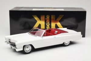 Cadillac DeVille Cabriolet Alb KK-Scale 1:18 KKDC180313 Metal - imaginea 6 din 6
