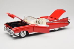 Cadillac Eldorado Biarritz Bolero Red Maisto 1:18 31813 Metal - imaginea 2 din 8