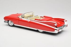 Cadillac Eldorado Biarritz Bolero Red Maisto 1:18 31813 Metal - imaginea 7 din 8